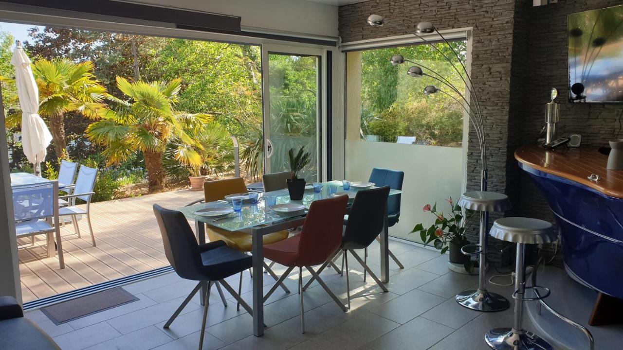 Villa Les Agapanthes Avec Piscine Et Spa Chauffee Dans Votre Appartement Hardelot-Plage Exterior photo